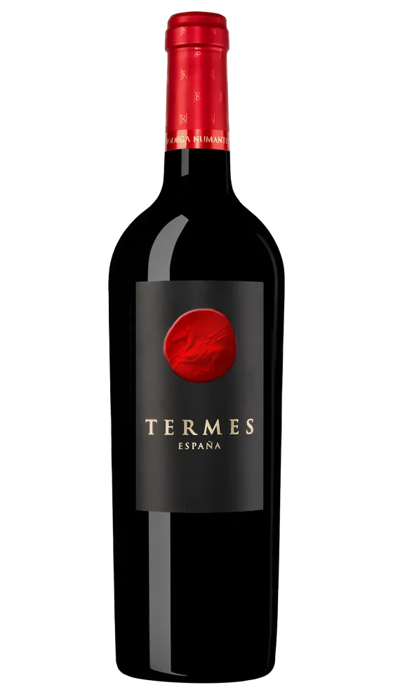 Bottle of red spanish Wine Termes of Bodega Numanthia